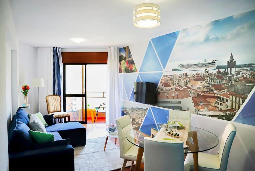 Funchal Downtown 5Min Marina + 2 Bedroom + Parking מראה חיצוני תמונה